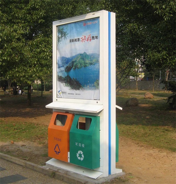 廣告垃圾箱燈箱銷售案例