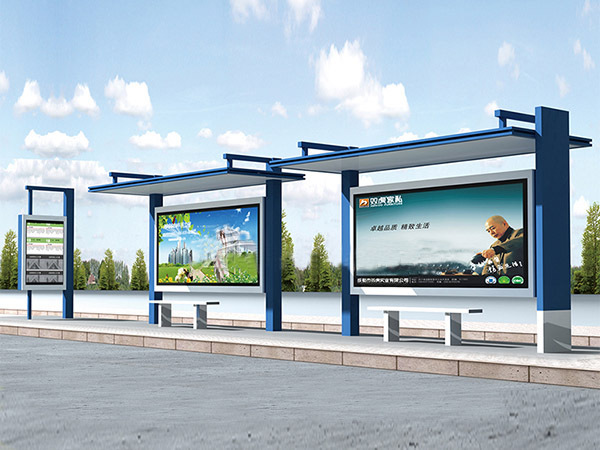 海南公交站臺燈箱發貨案例